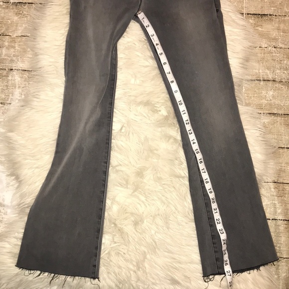 Frame Denim Le Crop Mini Boot Jeans Grimmel Gray - Picture 8 of 8